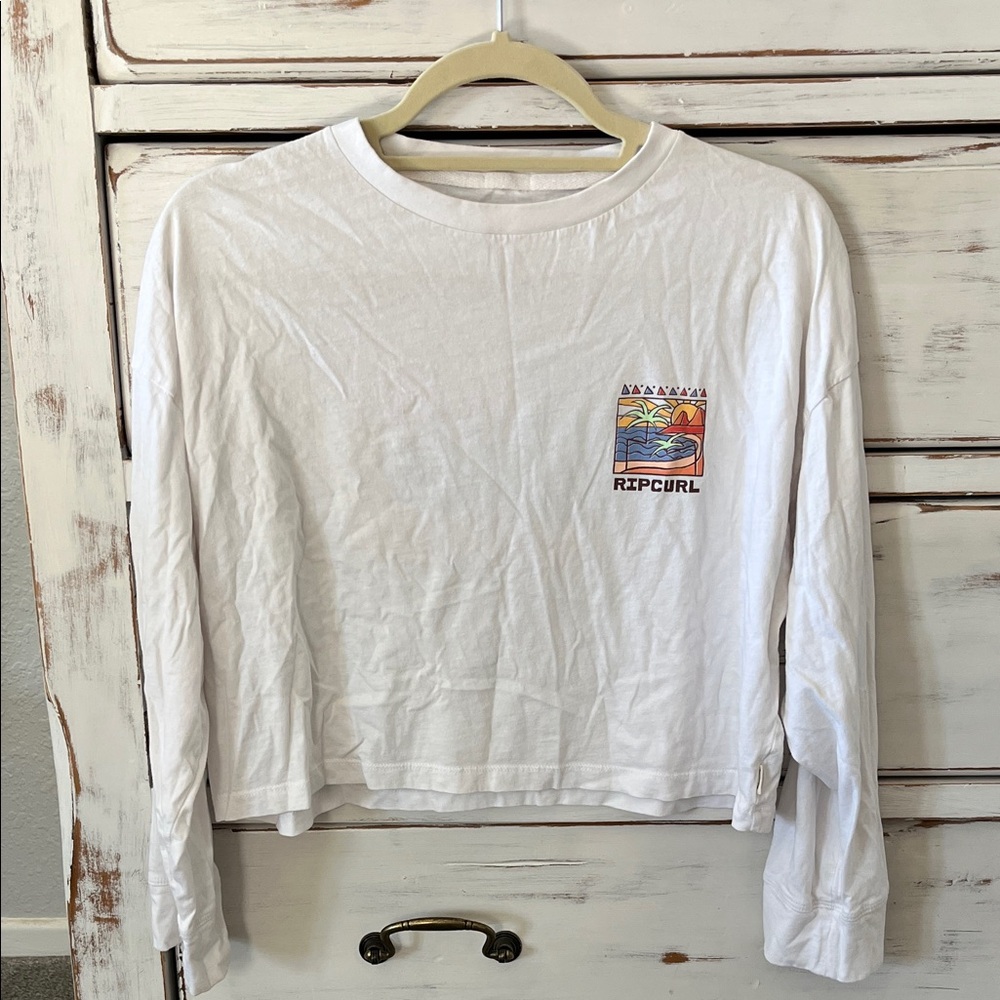 Rip Curl 3/4 Sleeve Crop Tee